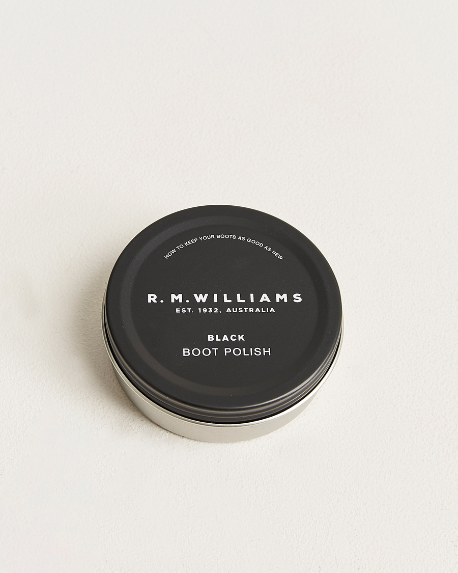 Mies | R.M.Williams Boot Stockman Polish Black 70ML | R.M.Williams | Boot Stockman Polish Black 70ML