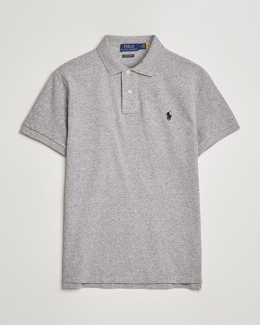 Mies | Pikeet | Polo Ralph Lauren | Custom Slim Fit Polo Canterbury Heather