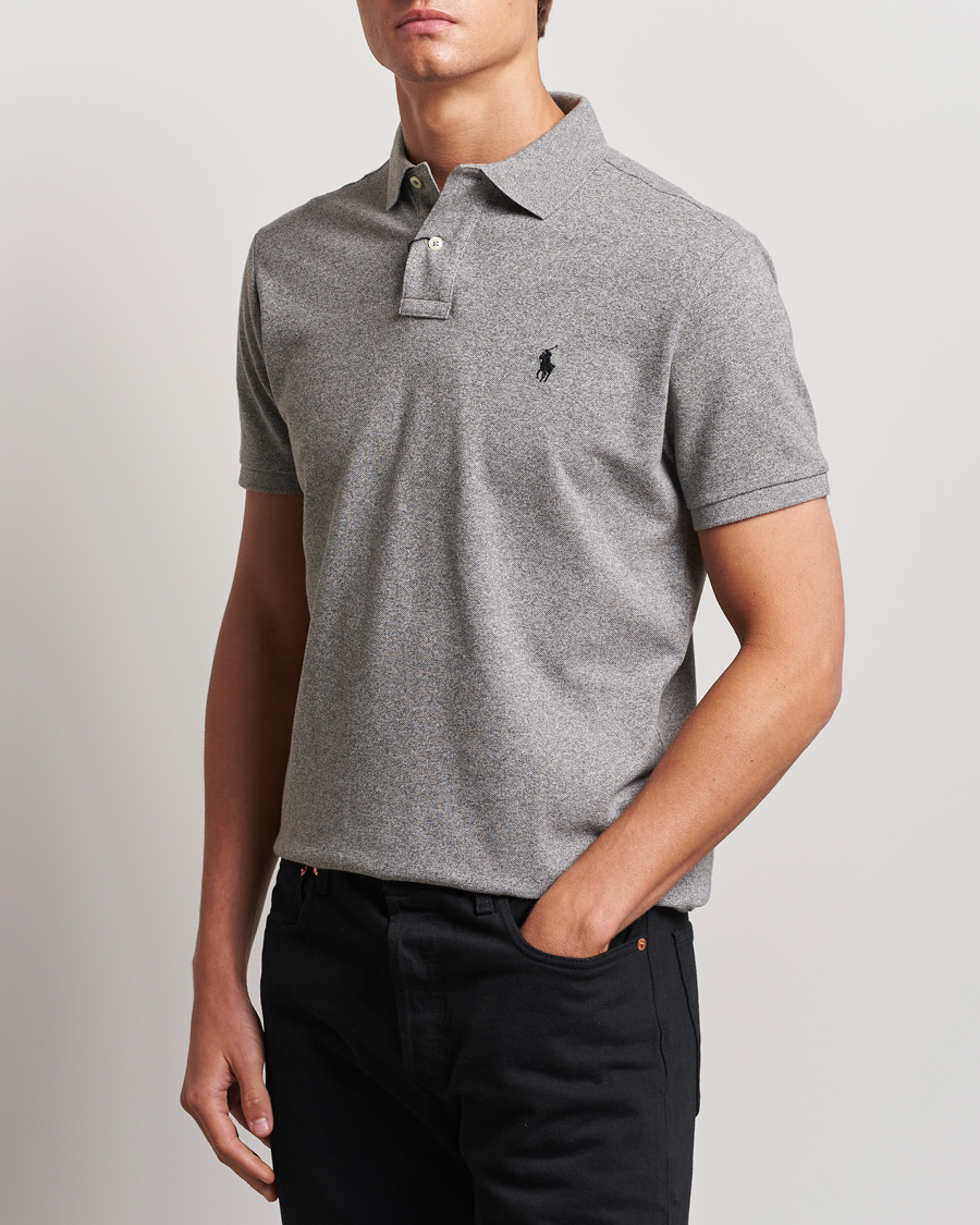 Mies | Pikeet | Polo Ralph Lauren | Custom Slim Fit Polo Canterbury Heather