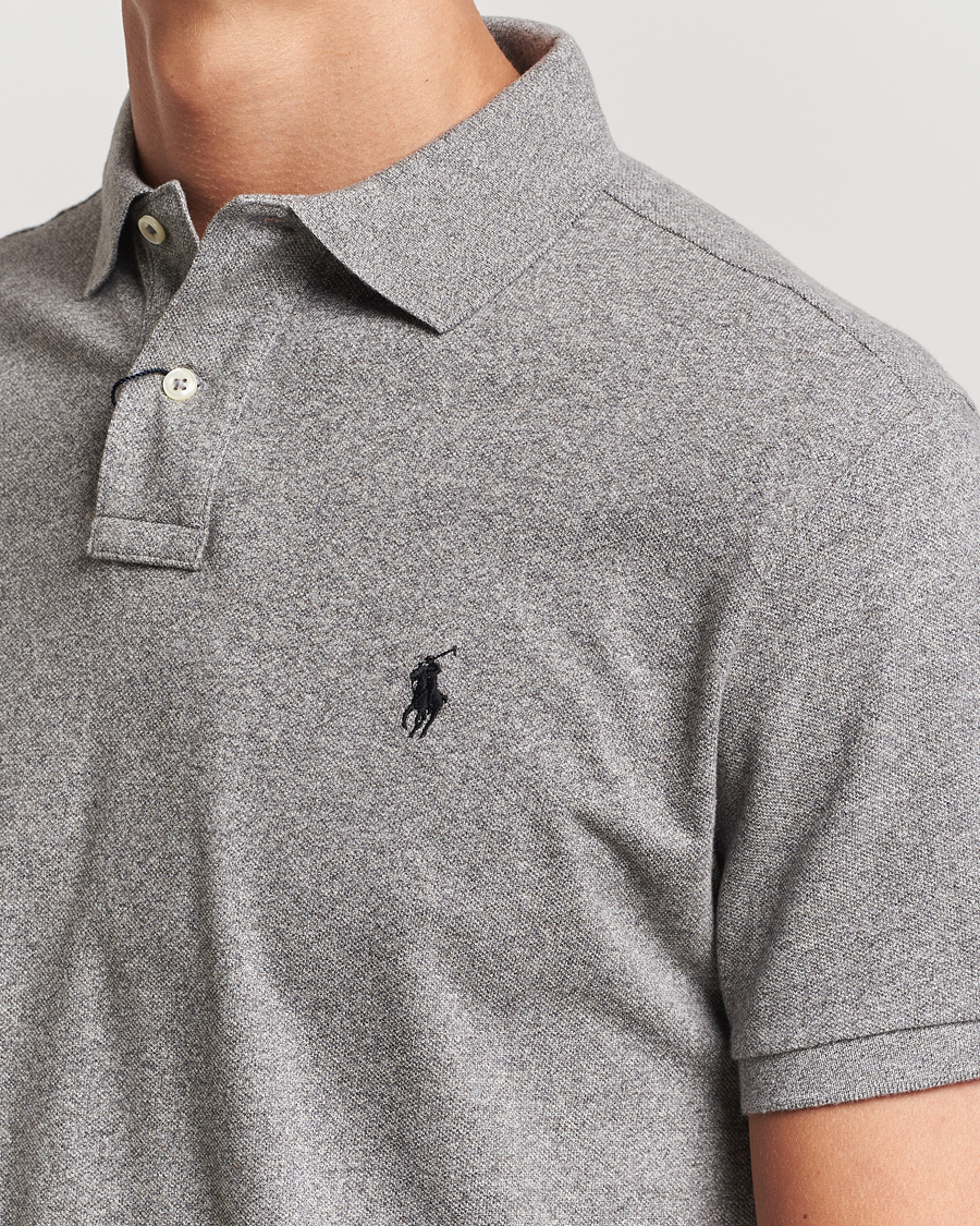 Mies | Pikeet | Polo Ralph Lauren | Custom Slim Fit Polo Canterbury Heather