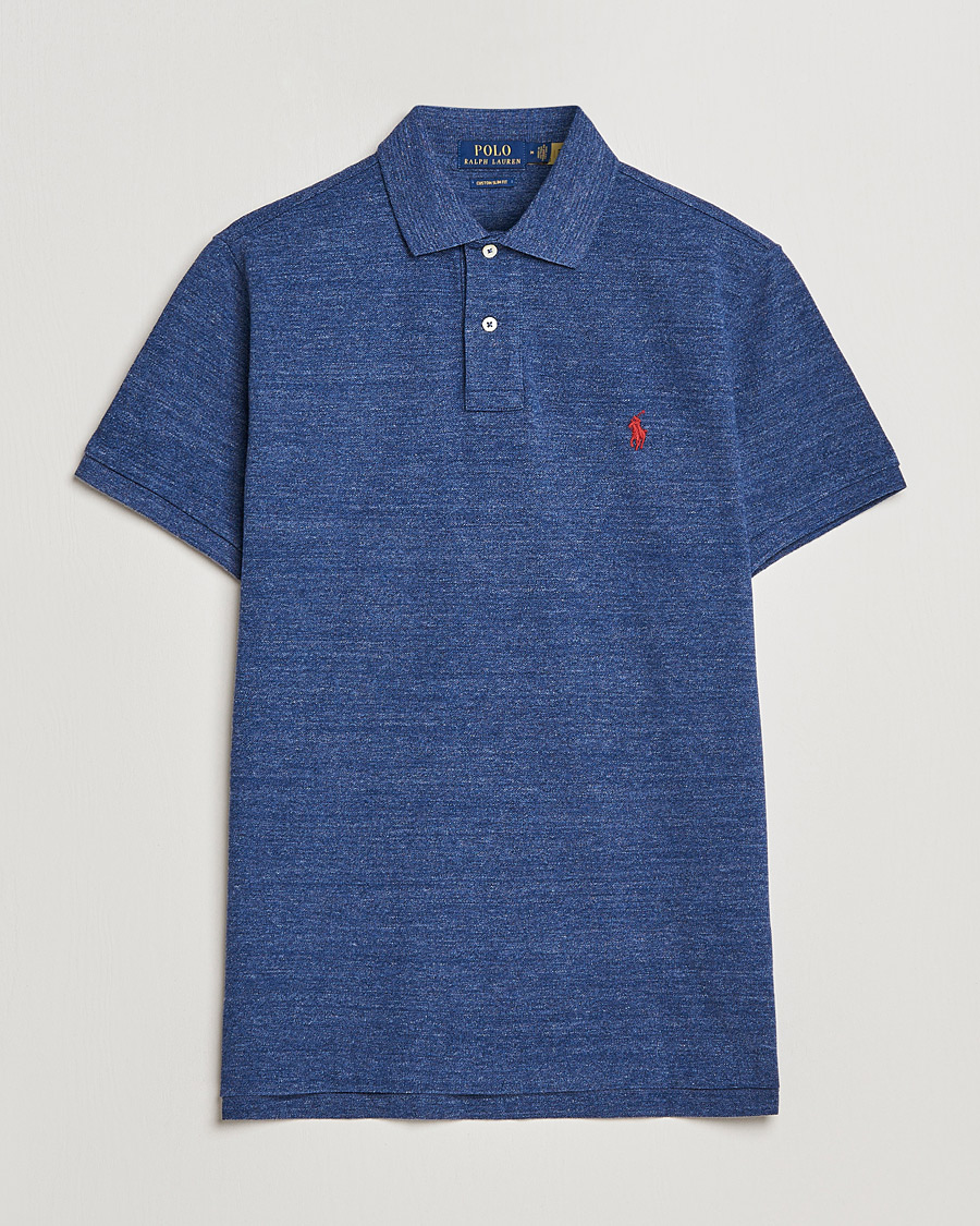 Mies | Pikeet | Polo Ralph Lauren | Custom Slim Fit Polo Classic Royal Heather