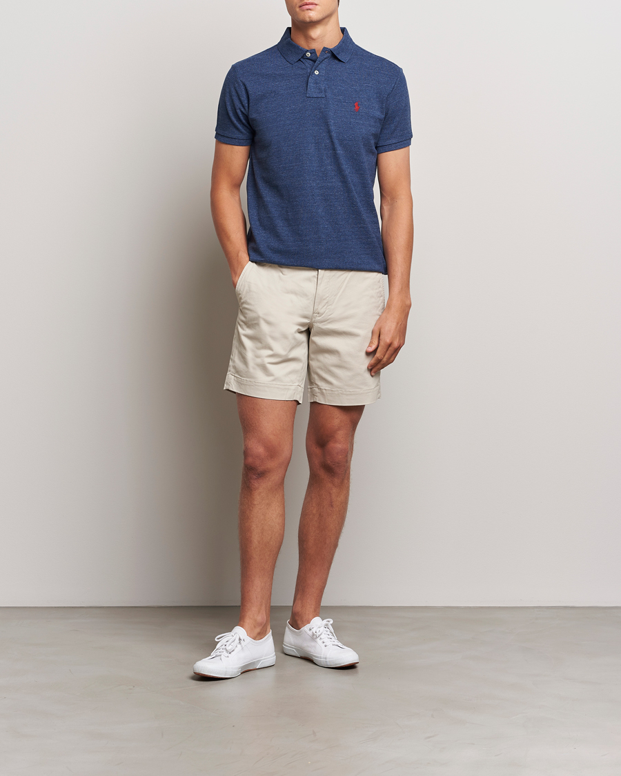 Mies | Pikeet | Polo Ralph Lauren | Custom Slim Fit Polo Classic Royal Heather