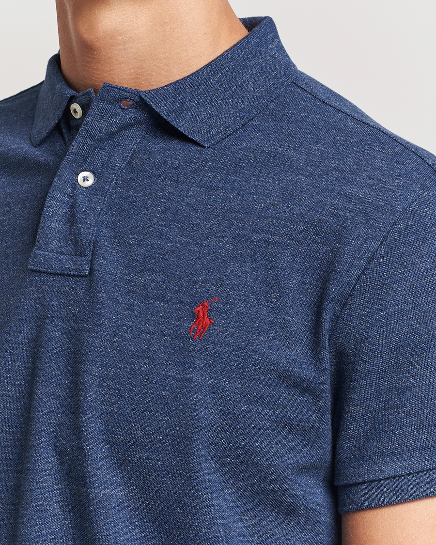 Mies | Pikeet | Polo Ralph Lauren | Custom Slim Fit Polo Classic Royal Heather