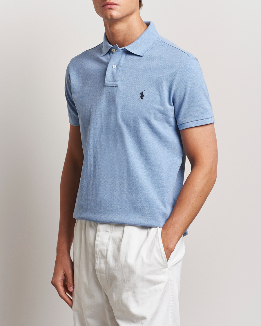 Mies | Pikeet | Polo Ralph Lauren | Custom Slim Fit Polo Isle Heather