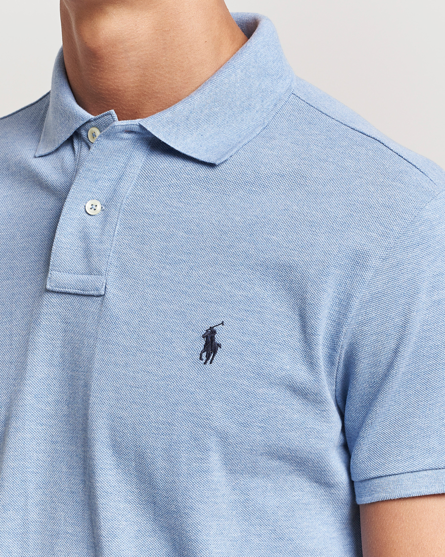 Mies | Pikeet | Polo Ralph Lauren | Custom Slim Fit Polo Isle Heather
