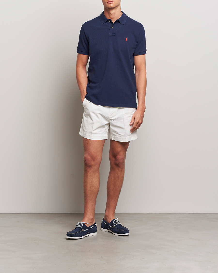 Mies | Pikeet | Polo Ralph Lauren | Custom Slim Fit Polo Newport Navy