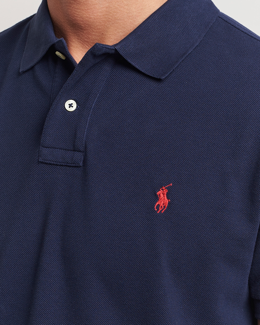 Mies | Pikeet | Polo Ralph Lauren | Custom Slim Fit Polo Newport Navy