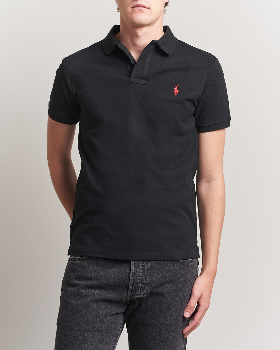 Mies | Pikeet | Polo Ralph Lauren | Slim Fit Polo Polo Black