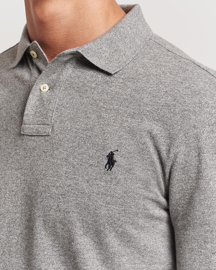 Mies | Pikeet | Polo Ralph Lauren | Slim Fit Long Sleeve Polo Canterbury Heather