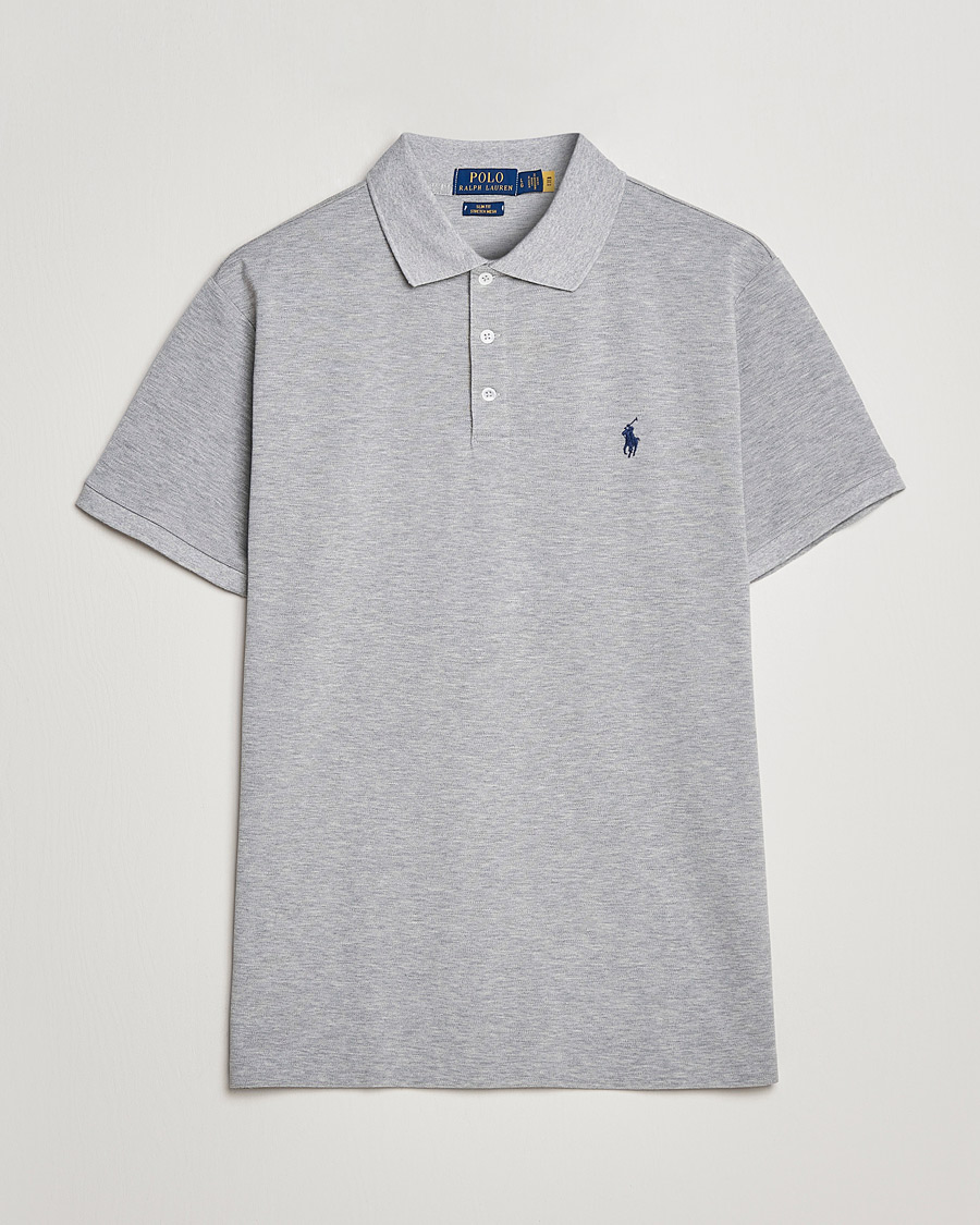 Mies |  | Polo Ralph Lauren | Slim Fit Stretch Polo Andover Heather