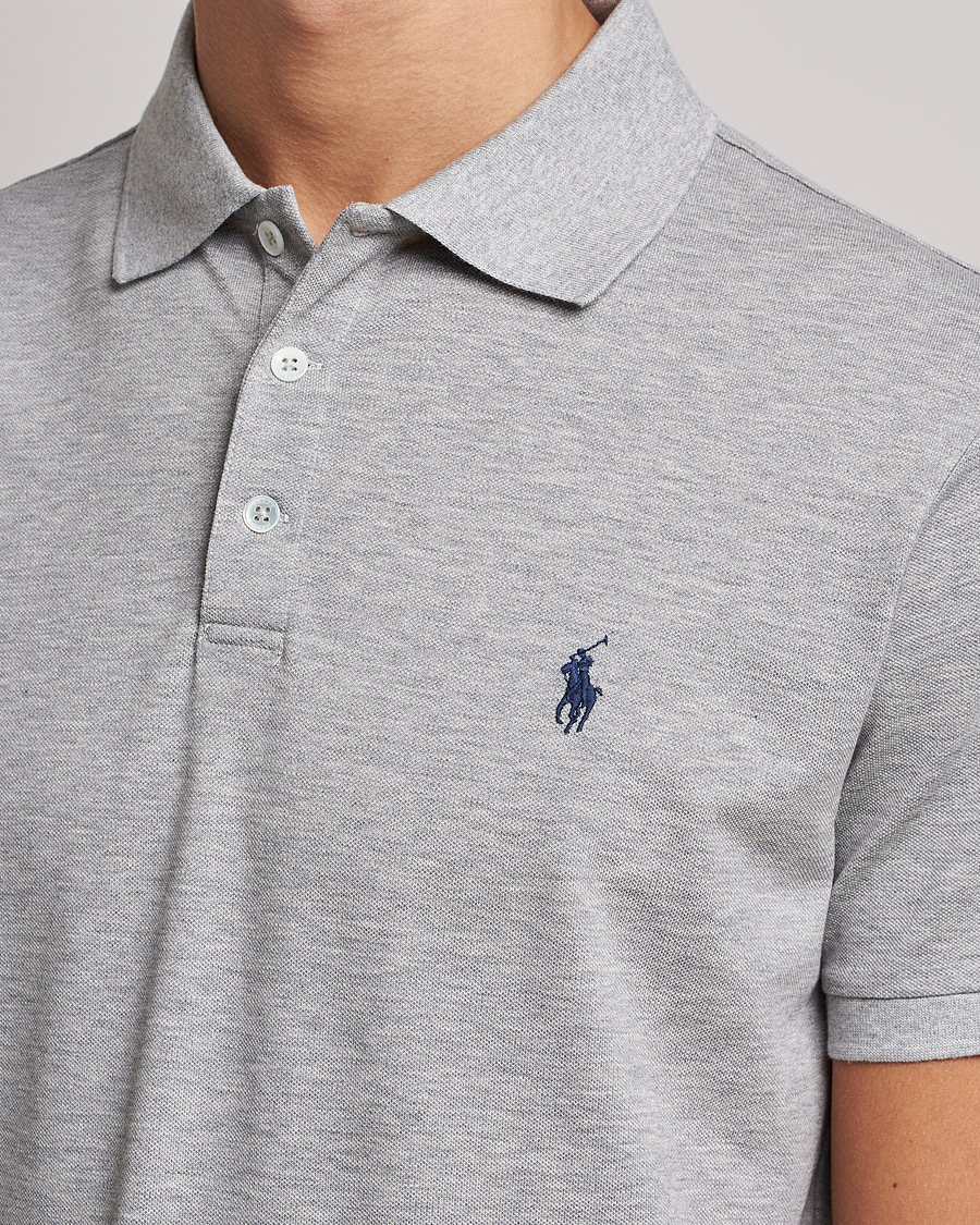Mies | Pikeet | Polo Ralph Lauren | Slim Fit Stretch Polo Andover Heather