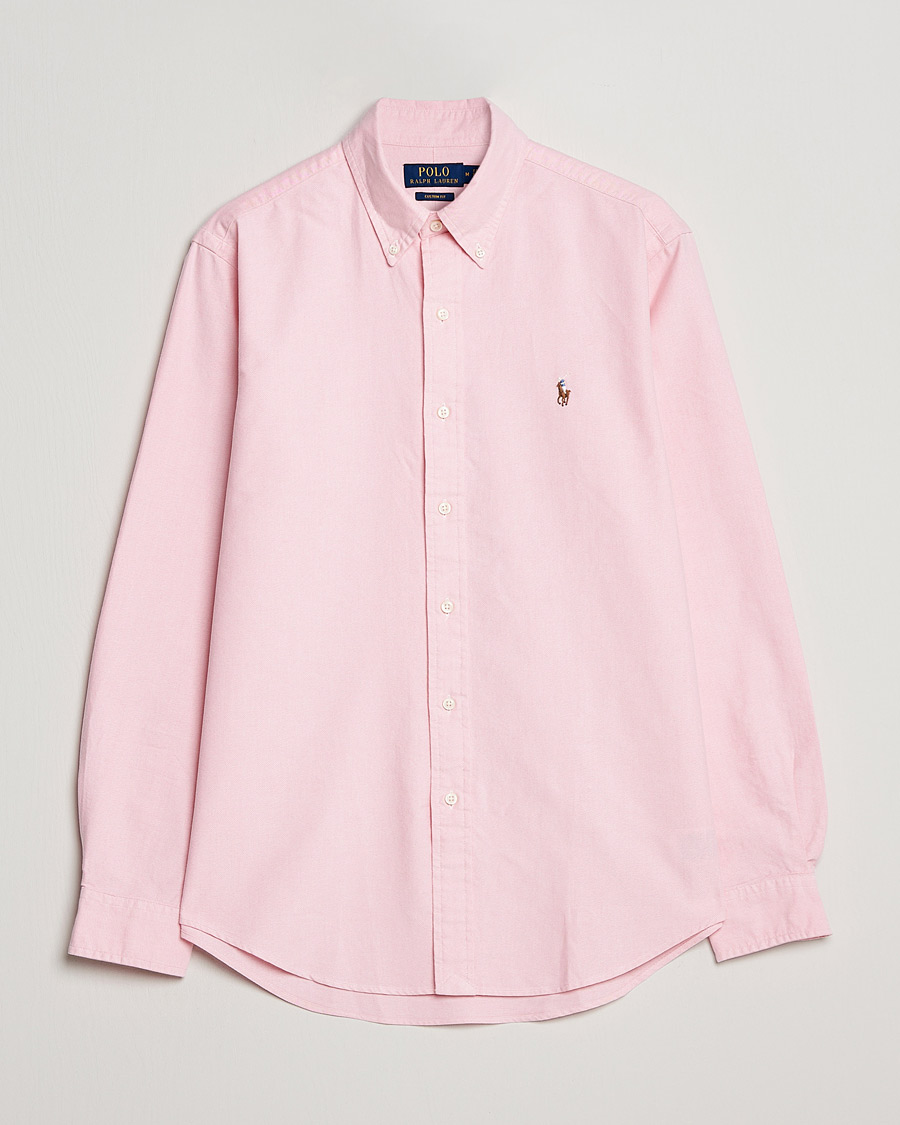 Mies | Kauluspaidat | Polo Ralph Lauren | Custom Fit Oxford Shirt Pink