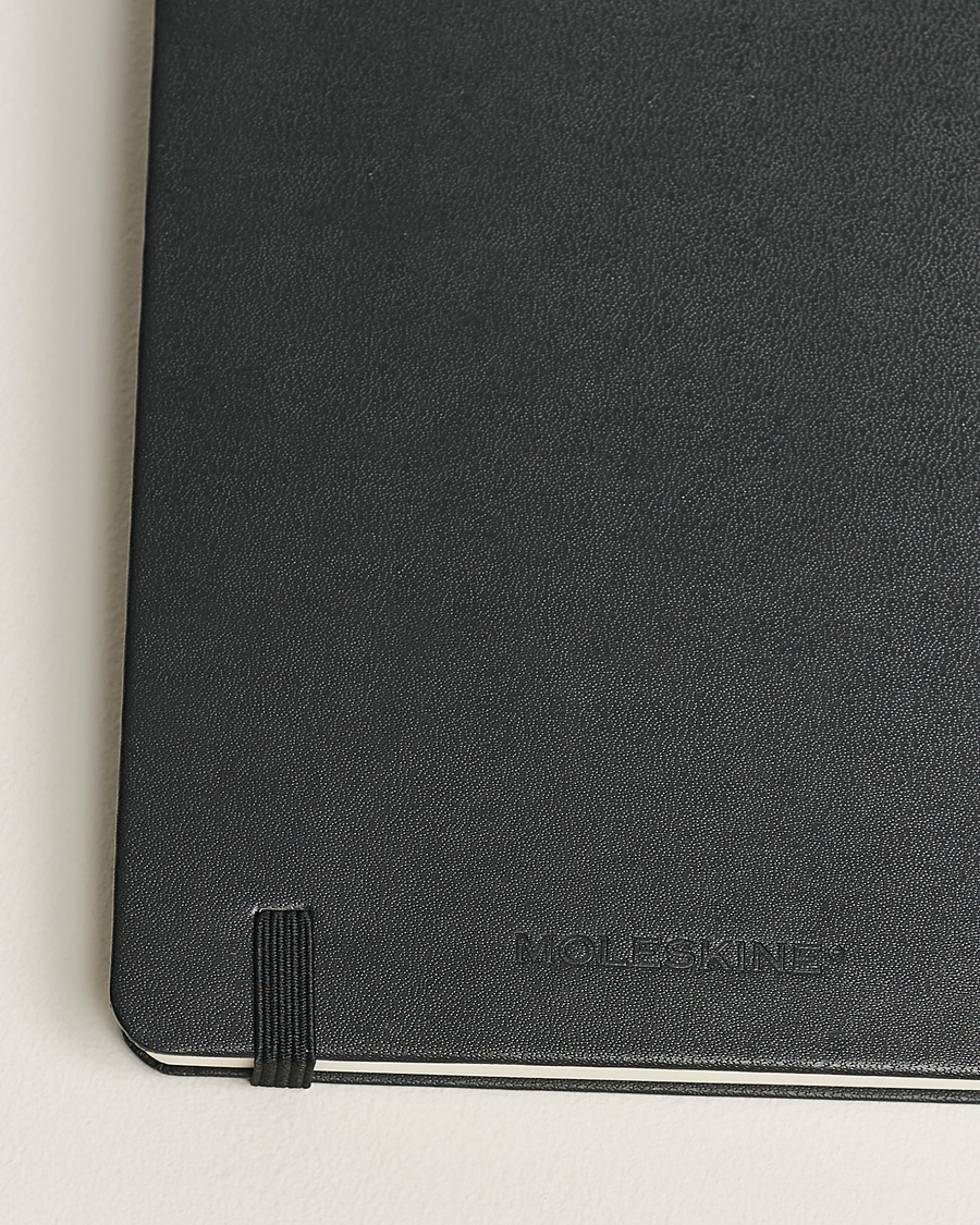 Mies | Lehtiöt | Moleskine | Ruled Hard Notebook Large Black