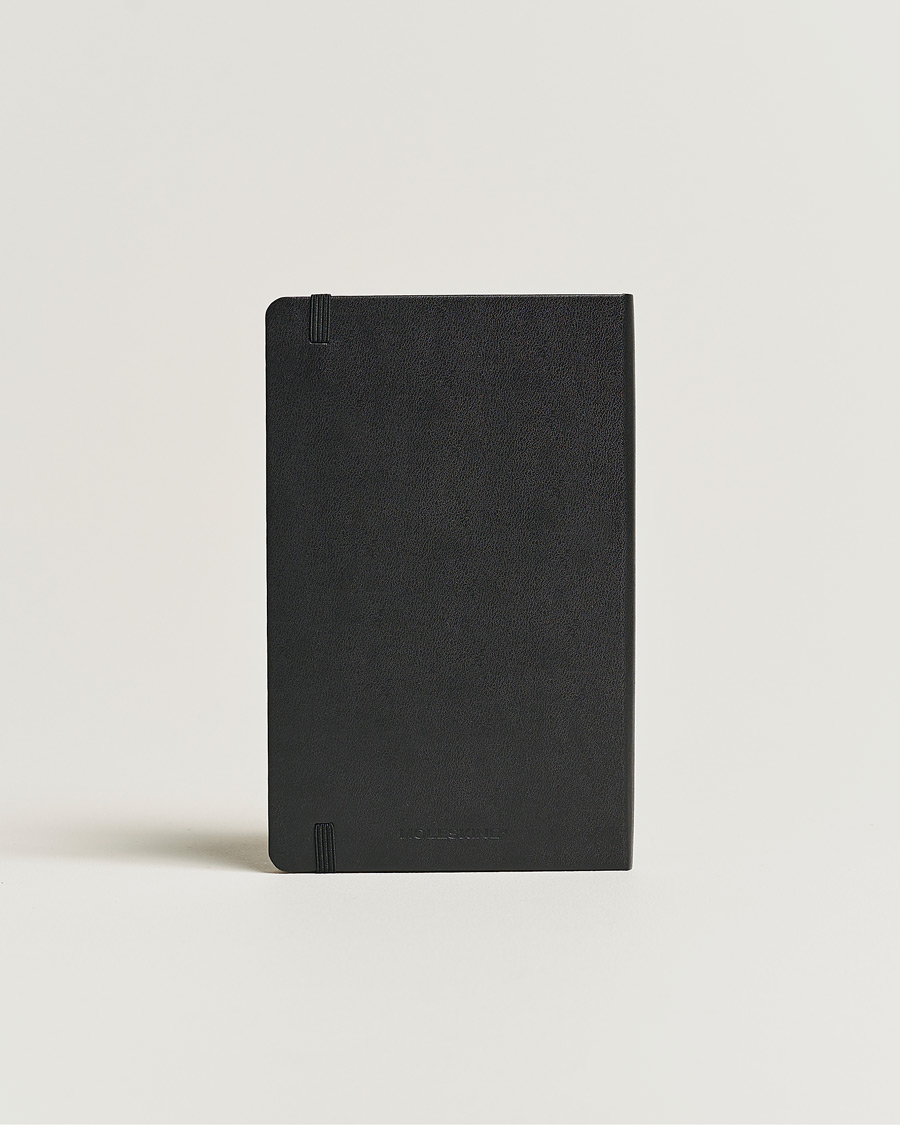 Mies | Lehtiöt | Moleskine | Ruled Hard Notebook Large Black