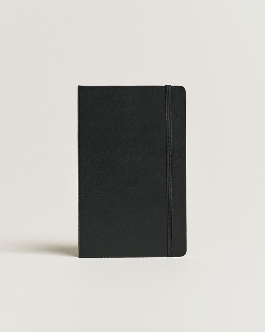 Mies | Lehtiöt | Moleskine | Plain Hard Notebook Large Black