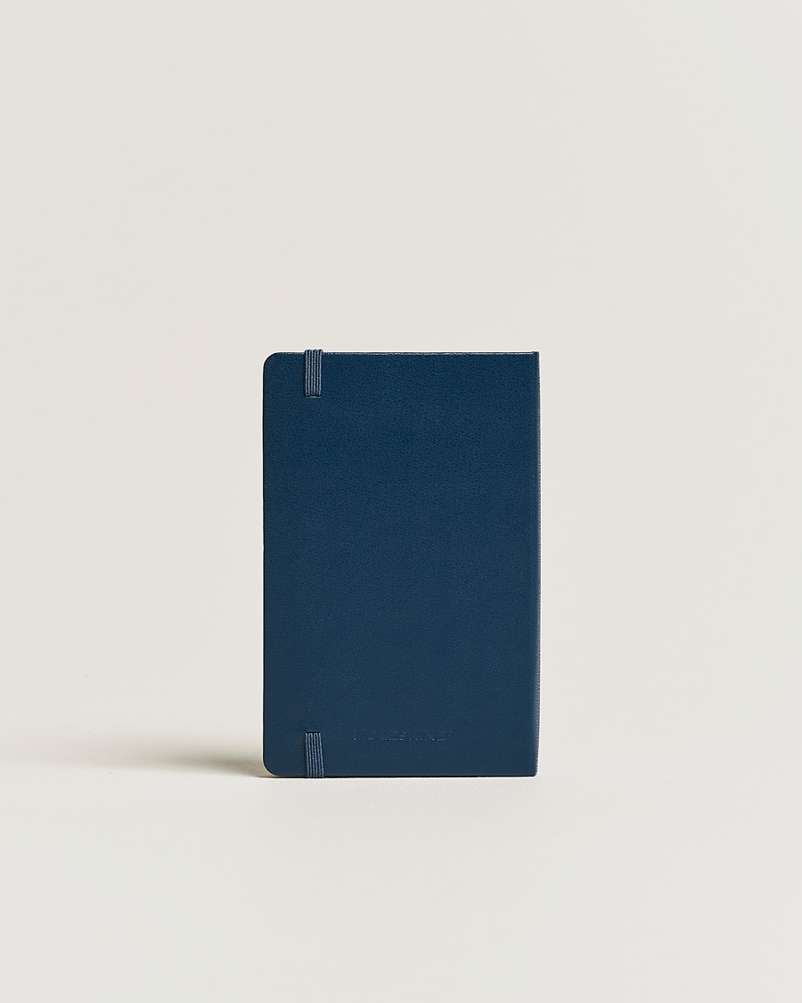 Mies | Lehtiöt | Moleskine | Plain Hard Notebook Pocket Sapphire Blue