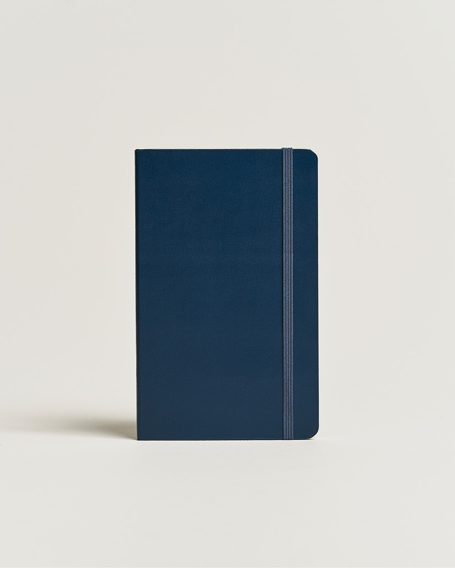 Miehet | Lehtiöt | Moleskine | Ruled Hard Notebook Large Sapphire Blue