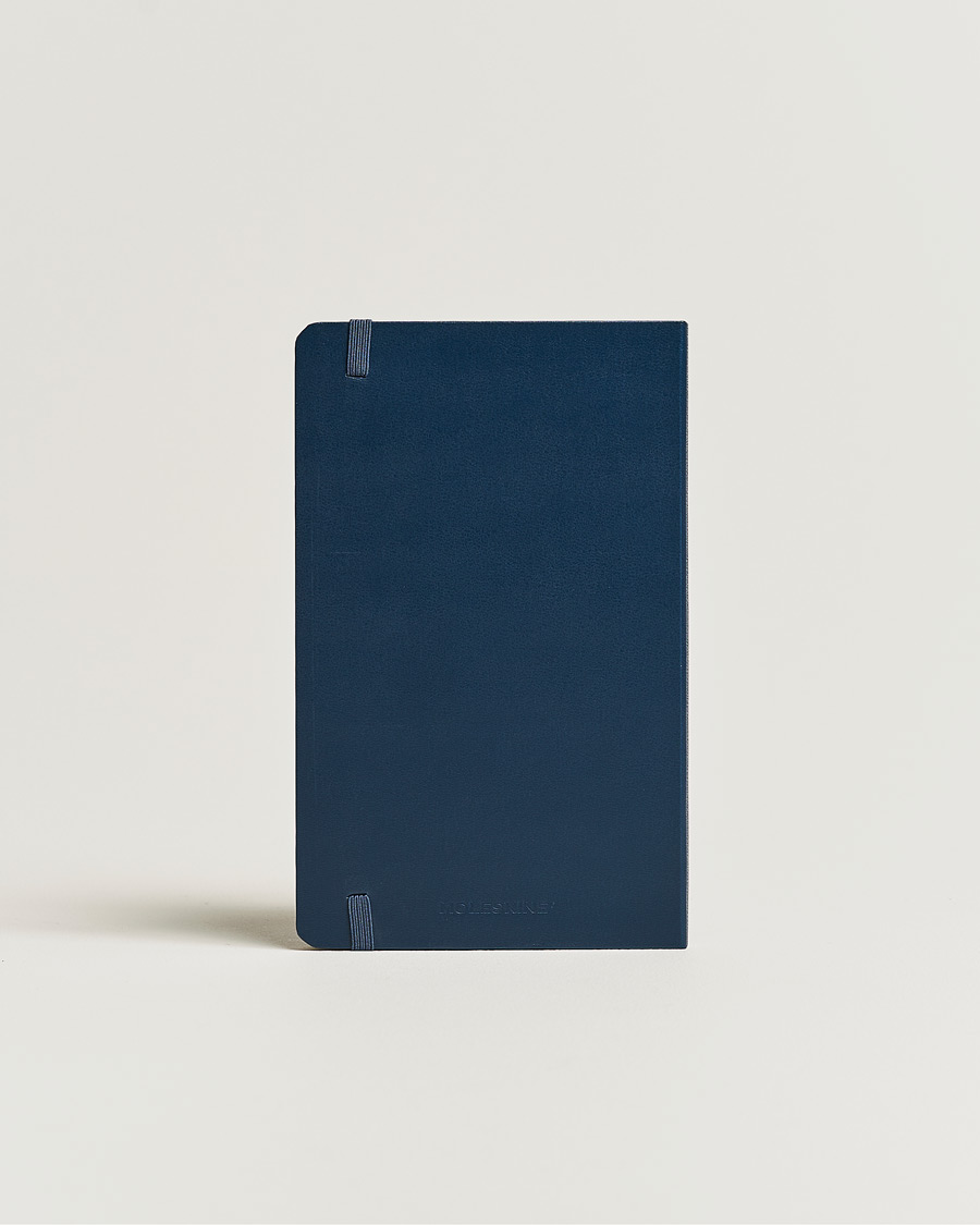 Mies | Lehtiöt | Moleskine | Ruled Hard Notebook Large Sapphire Blue