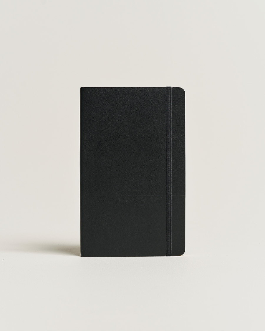 Mies | Lehtiöt | Moleskine | Plain Soft Notebook Large Black