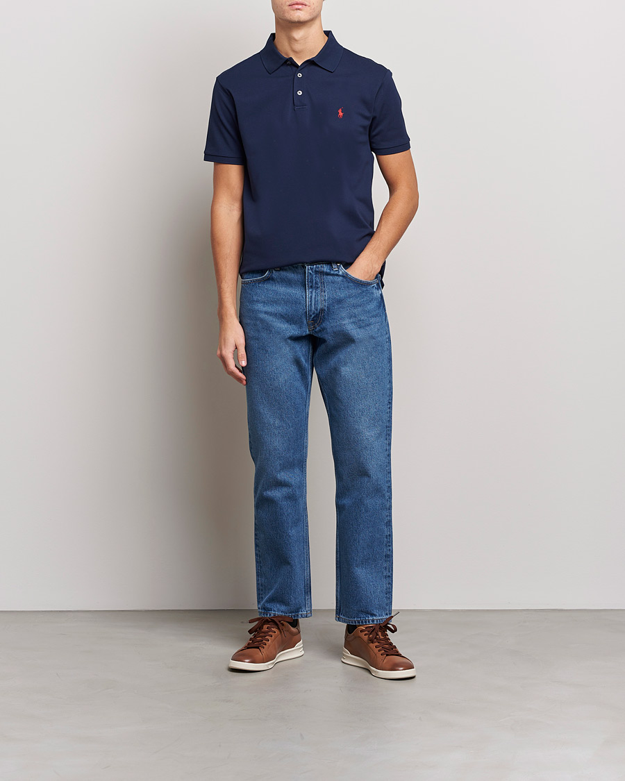 Mies | Pikeet | Polo Ralph Lauren | Slim Fit Stretch Polo Refined Navy