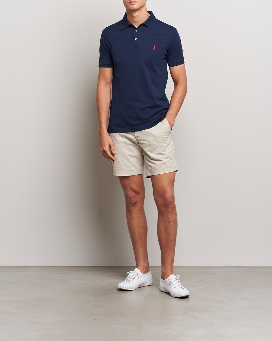 Mies | Pikeet | Polo Ralph Lauren | Slim Fit Stretch Polo Refined Navy