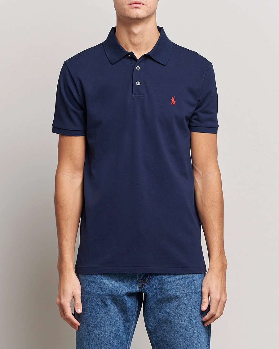 Mies |  | Polo Ralph Lauren | Slim Fit Stretch Polo Navy