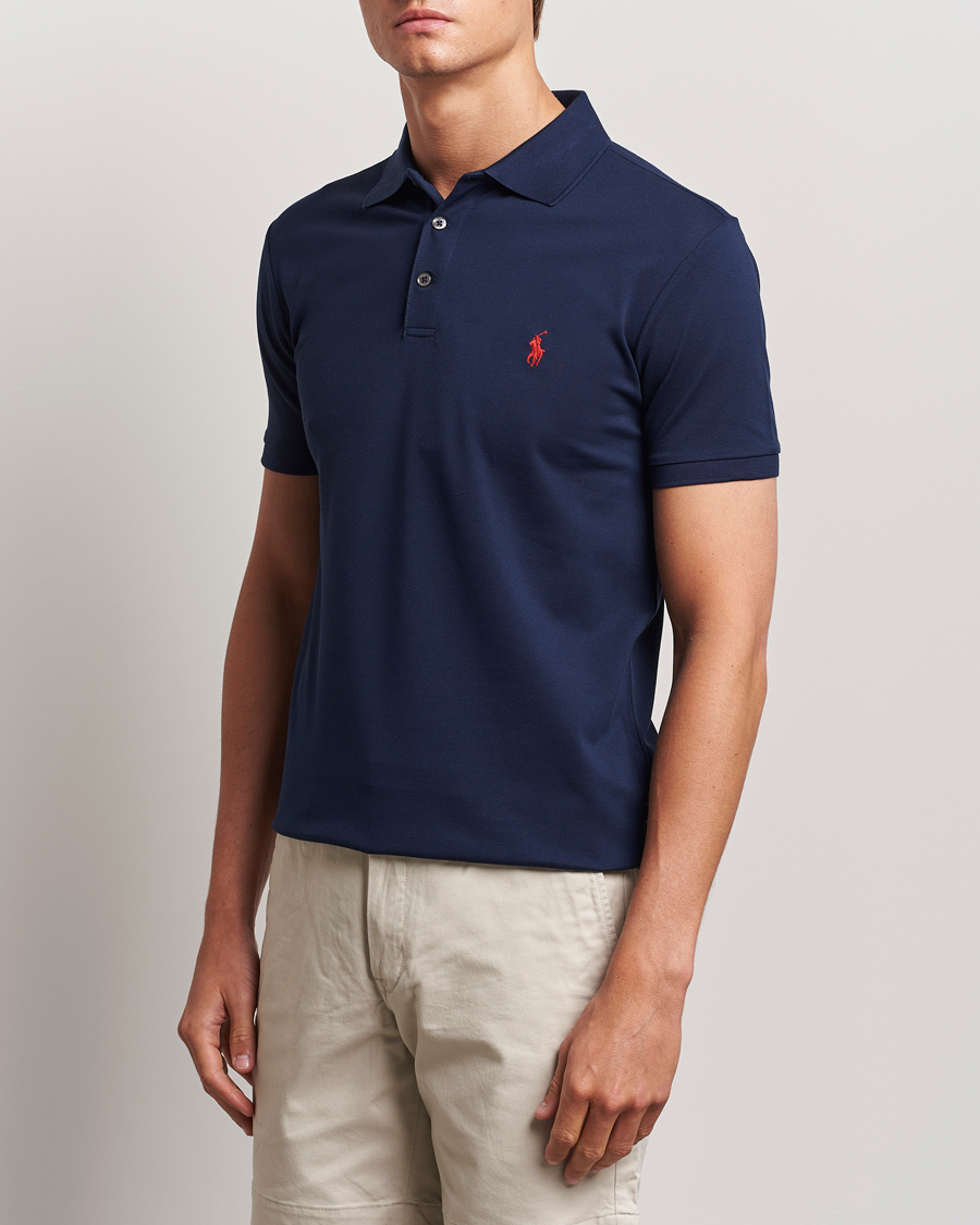 Mies | Pikeet | Polo Ralph Lauren | Slim Fit Stretch Polo Refined Navy