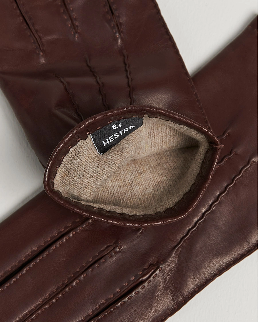 Mies | Hestra | Hestra | Edward Wool Liner Glove Chestnut