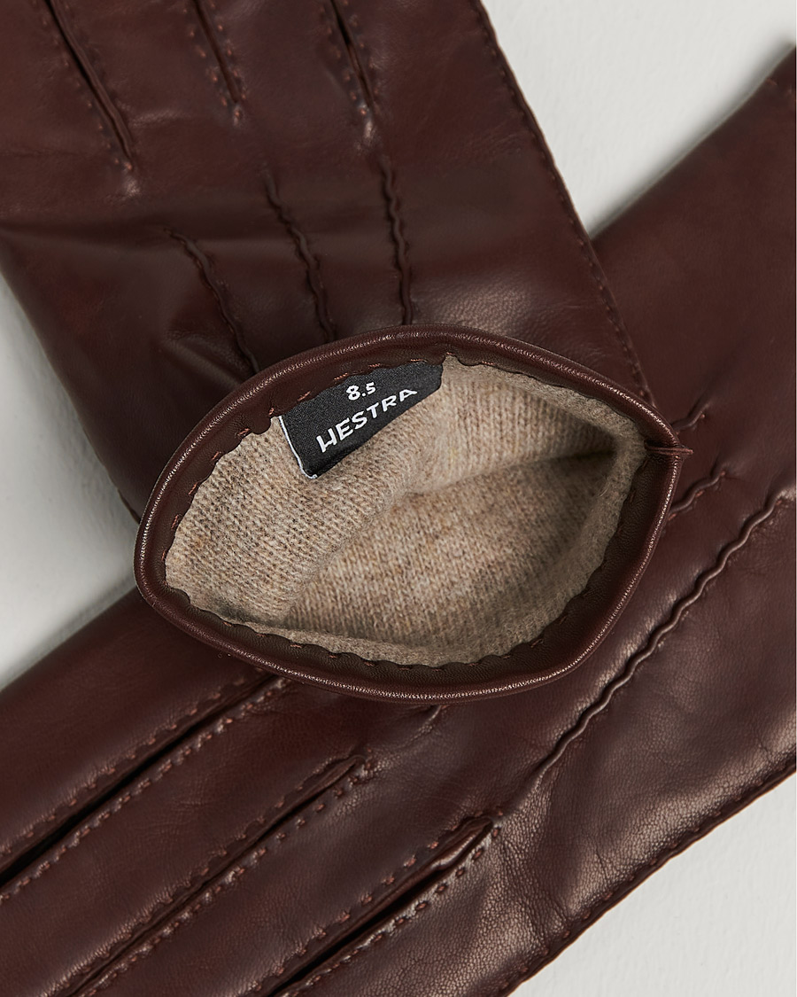 Mies | Käsineet | Hestra | Edward Wool Lined Glove Chestnut