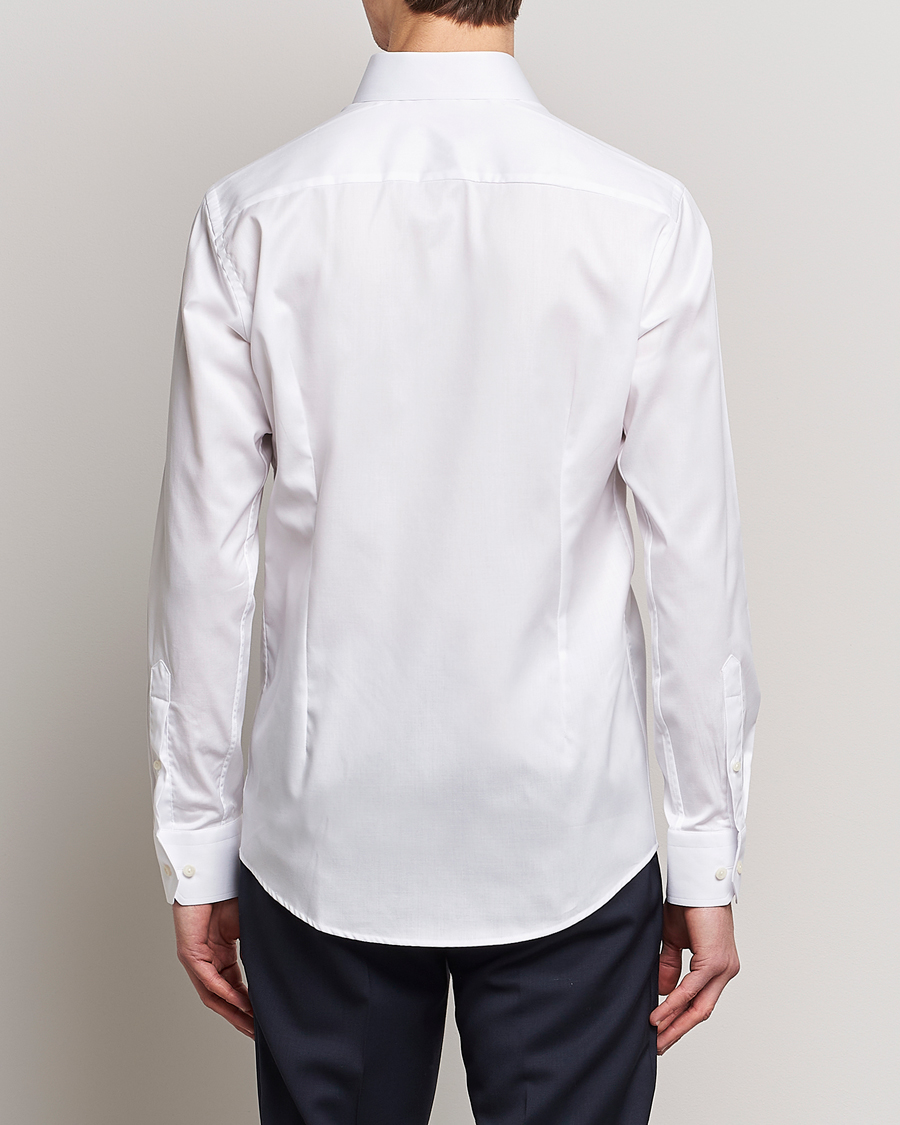 Mies | Kauluspaidat | Eton | Slim Fit Twill Cut Away Shirt White