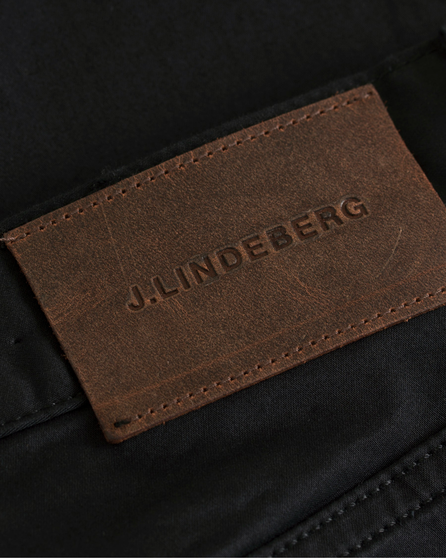 Mies | Farkut | J.Lindeberg | Jay Satin Stretch Jeans Black