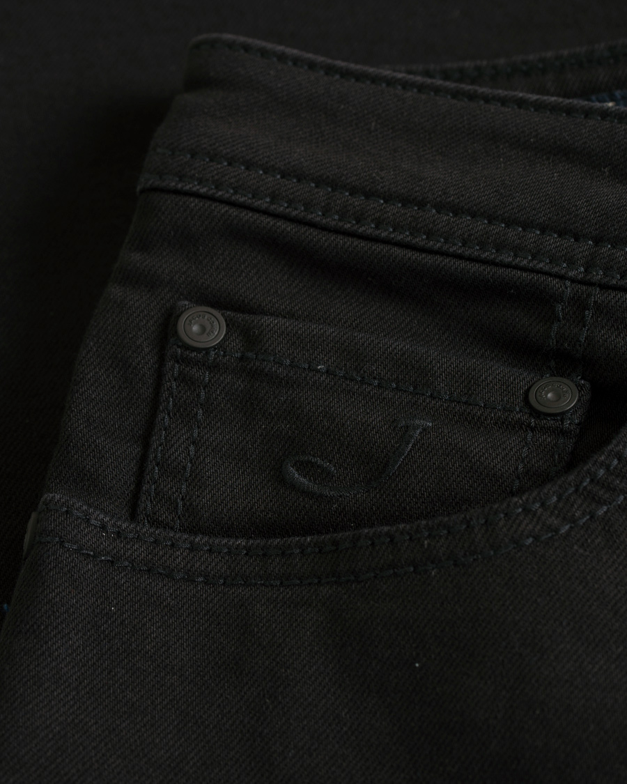 Mies | Farkut | Jacob Cohën | 622 Slim Jeans Black