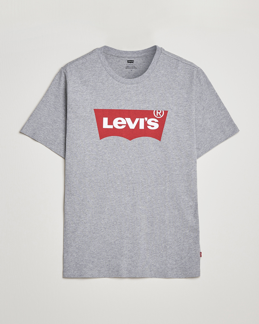 Mies | T-paidat | Levi's | Logo Tee Mid Heather Grey