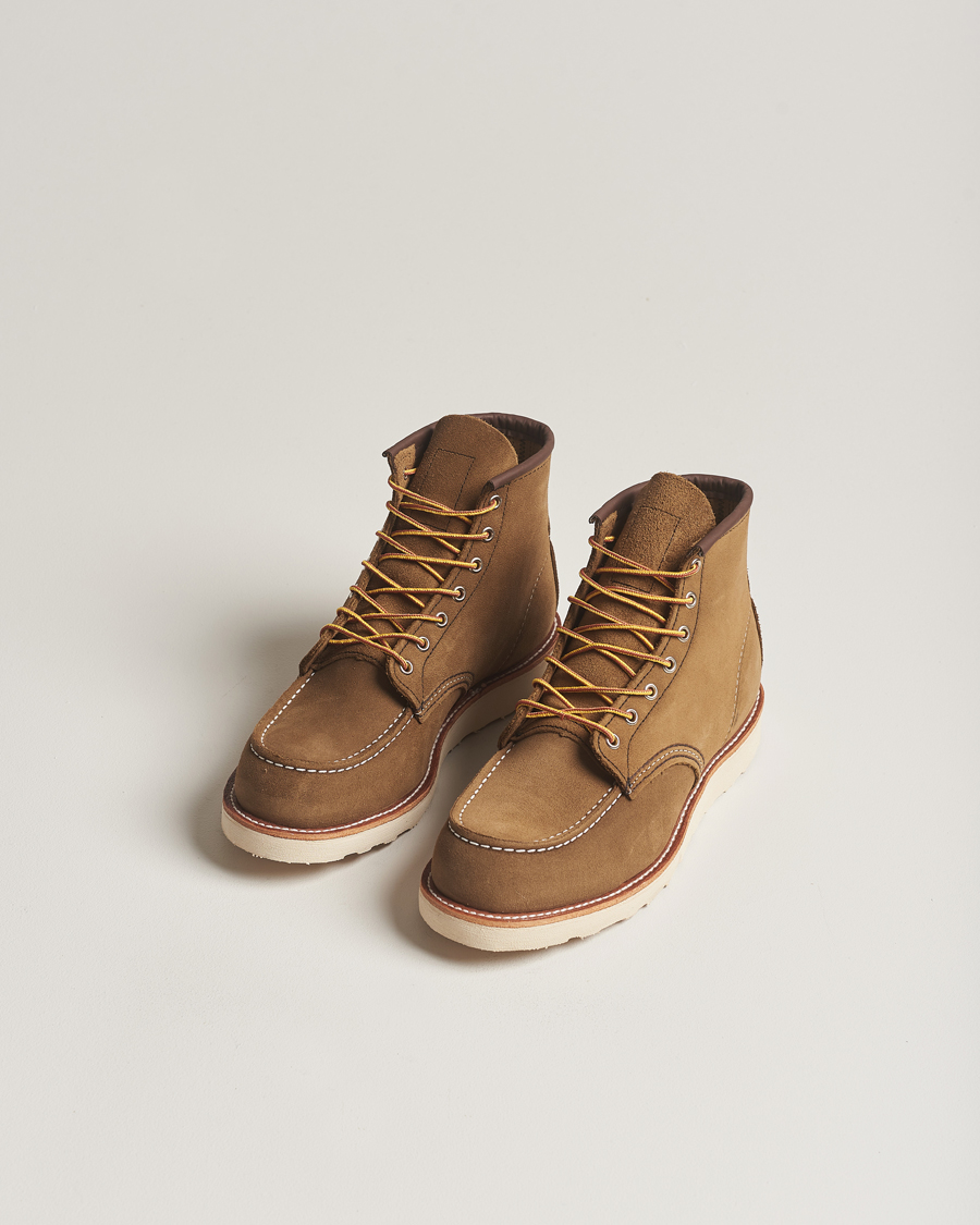 Mies |  | Red Wing Shoes | Moc Toe Boot Olive Mohave