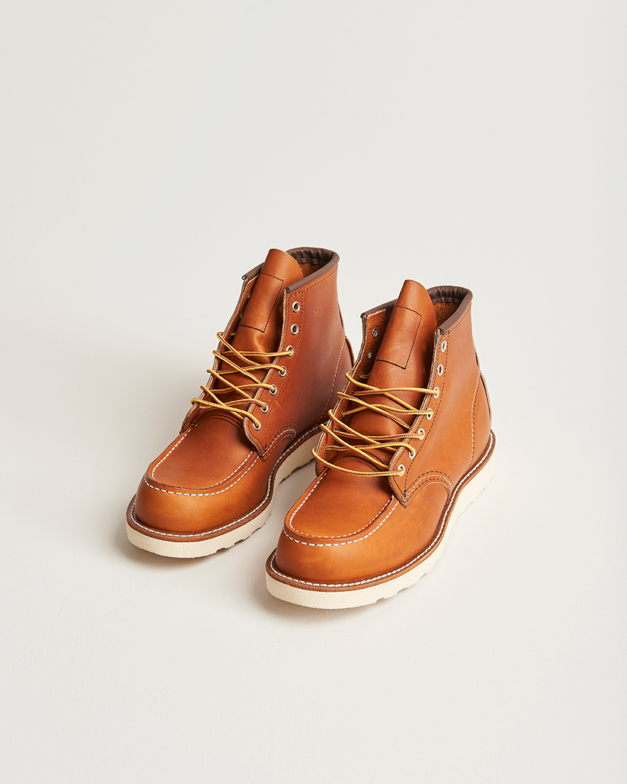 Mies | Nauhalliset varsikengät | Red Wing Shoes | Moc Toe Boot Oro Legacy Leather