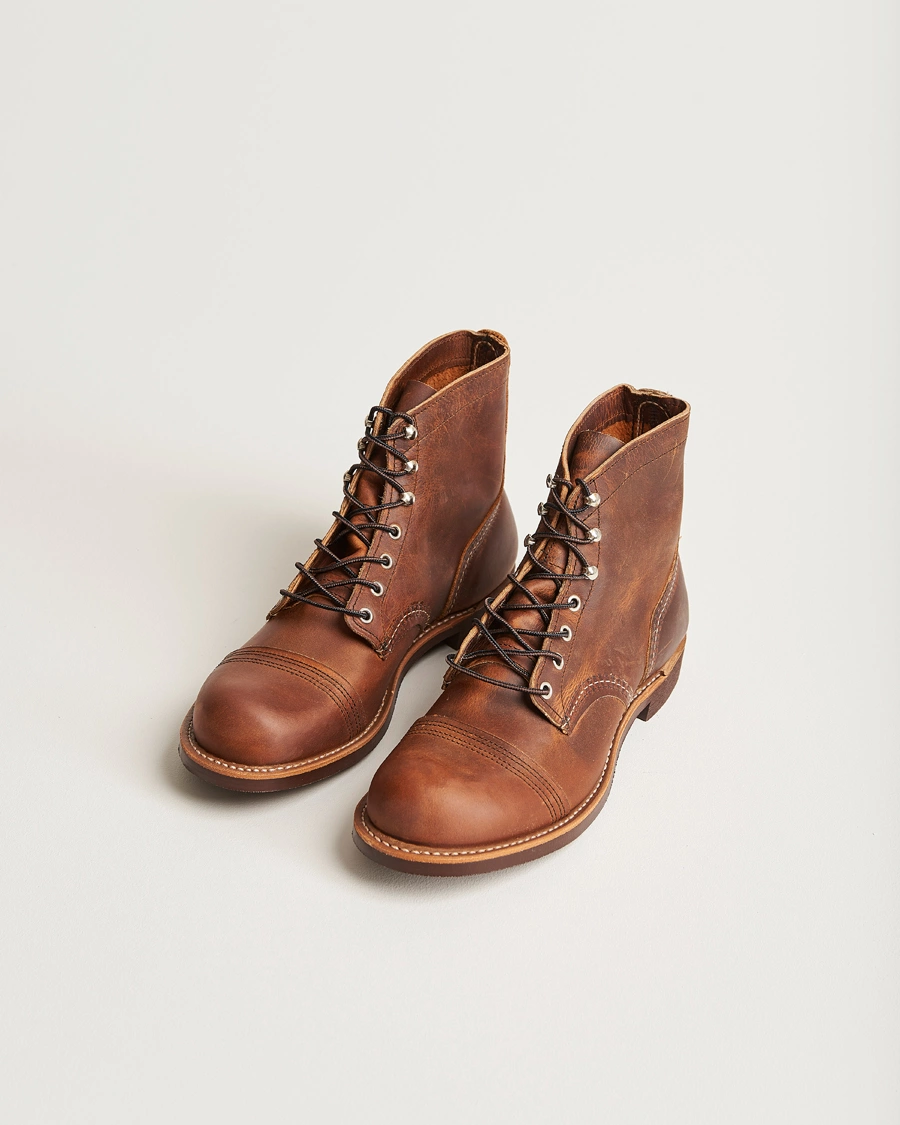Mies | Nauhalliset varsikengät | Red Wing Shoes | Iron Ranger Boot Copper Rough/Tough Leather