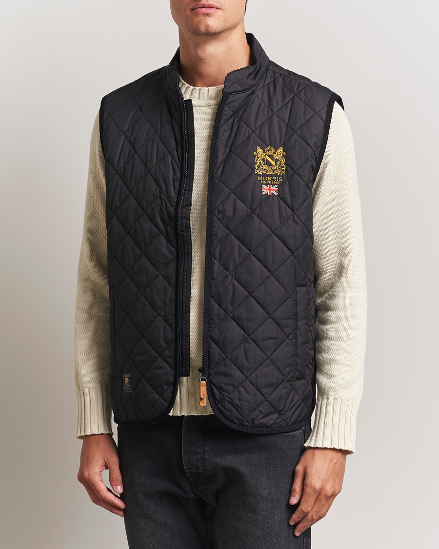 Mies | Ulkoliivit | Morris | Trenton Quilted Vest Black