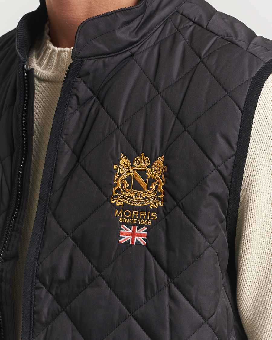 Mies | Ulkoliivit | Morris | Trenton Quilted Vest Black