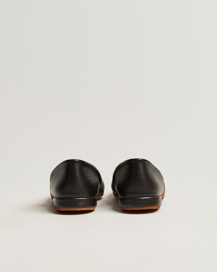 Mies | Sandaalit ja tohvelit | Crockett & Jones | Grecian Home Slipper Black