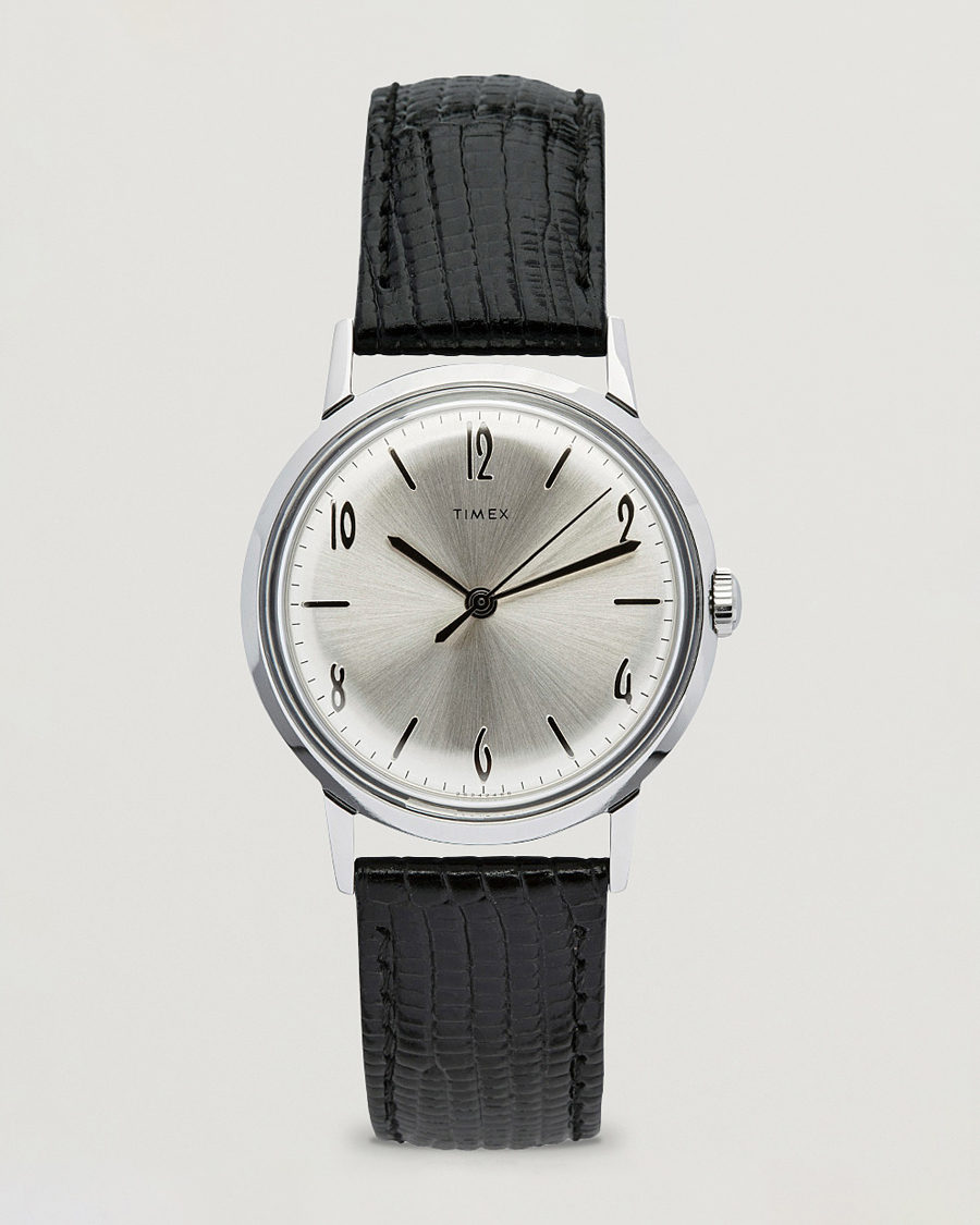 Mies | Timex Marlin 1960s Silver Sunray | Timex | Marlin 1960s Silver Sunray