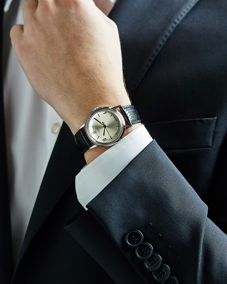 Mies | Timex Marlin 1960s Silver Sunray | Timex | Marlin 1960s Silver Sunray