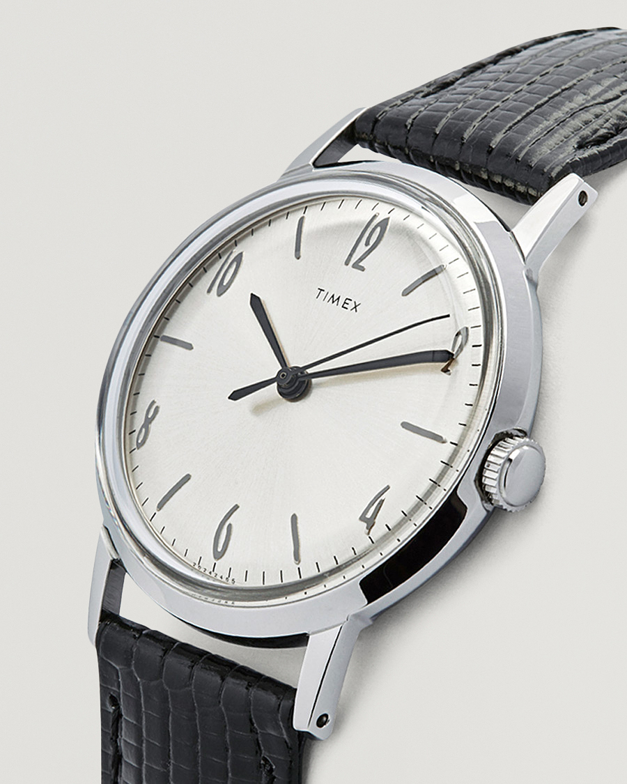 Mies | Timex Marlin 1960s Silver Sunray | Timex | Marlin 1960s Silver Sunray