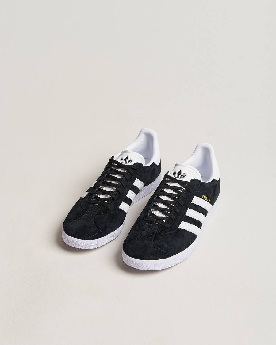 Mies | Matalavartiset tennarit | adidas Originals | Gazelle Sneaker Black Nubuck