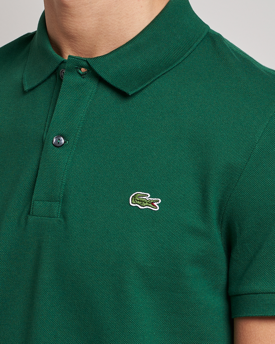 Mies | Pikeet | Lacoste | Slim Fit Polo Piké Green