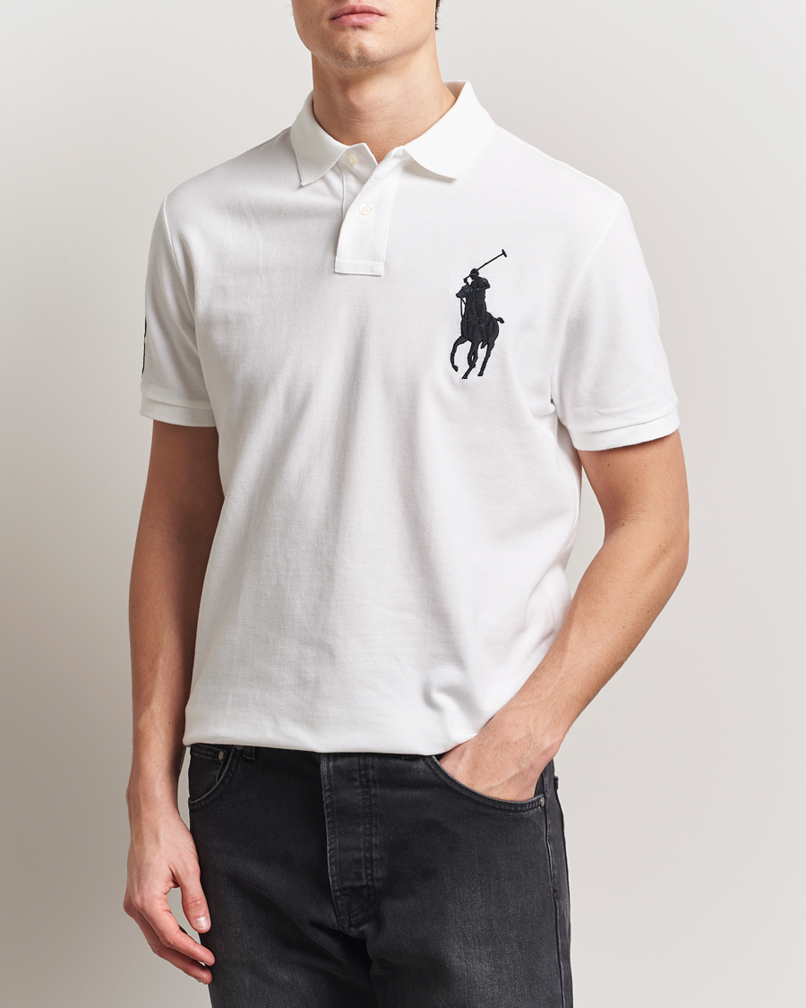 Mies | Pikeet | Polo Ralph Lauren | Custom Fit Big Pony Polo White