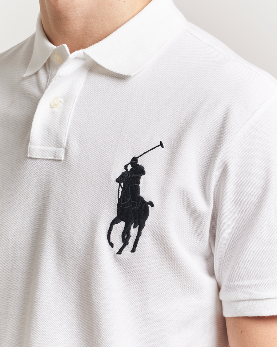 Mies | Pikeet | Polo Ralph Lauren | Custom Fit Big Pony Polo White