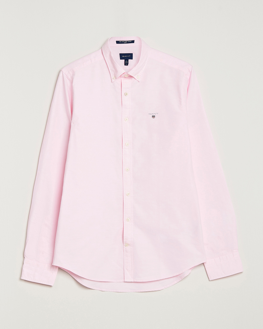 Mies | Kauluspaidat | GANT | Slim Fit Oxford Shirt Light Pink