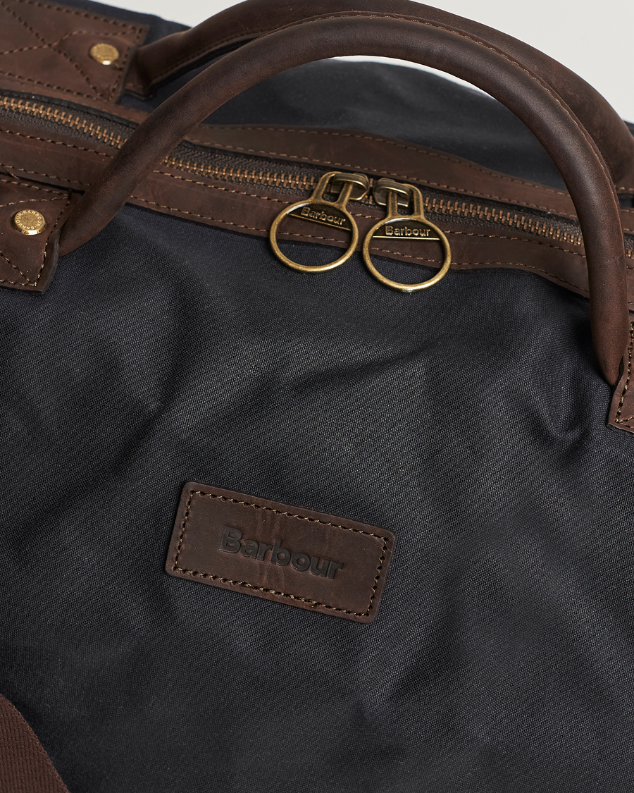 Mies | Laukut | Barbour Lifestyle | Wax Holdall Navy