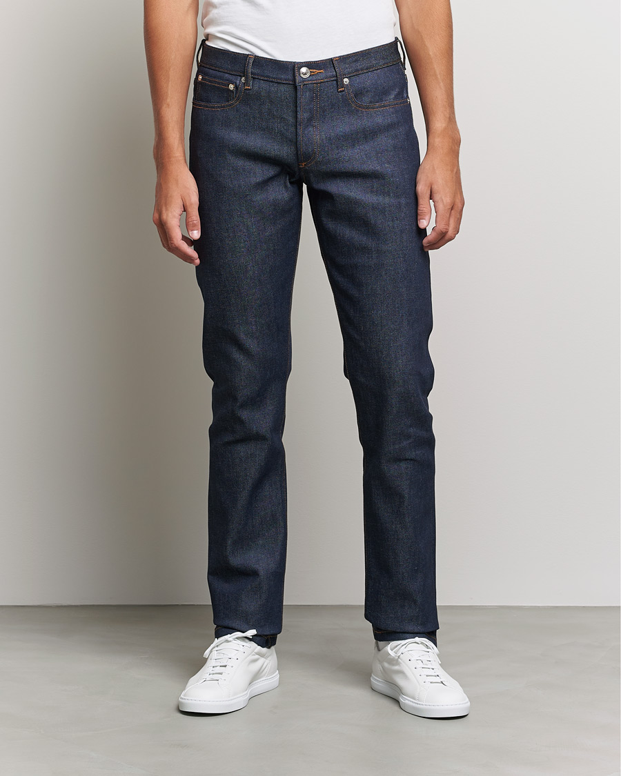 Mies |  | A.P.C. | Petit Standard Stretch Jeans Dark Indigo