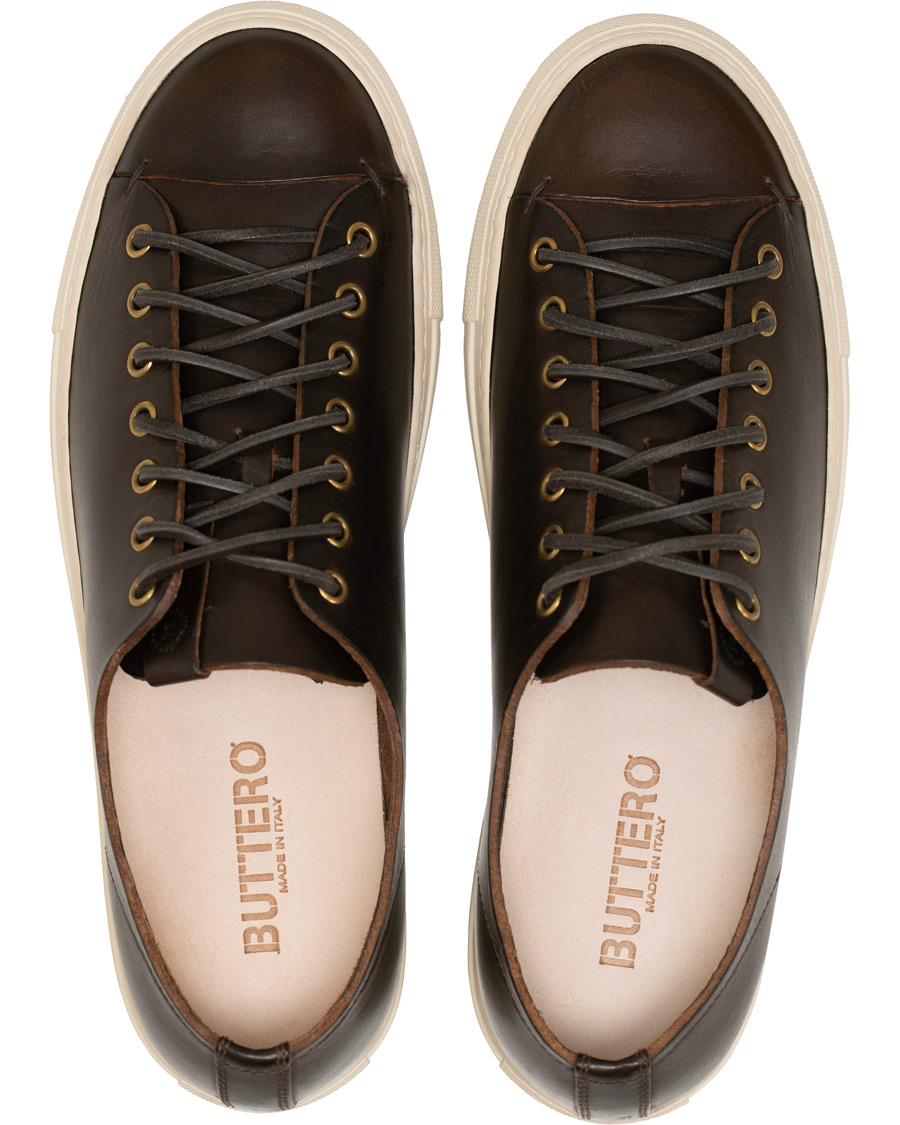 Mies | Buttero Calf Sneaker Dark Brown | Buttero | Calf Sneaker Dark Brown